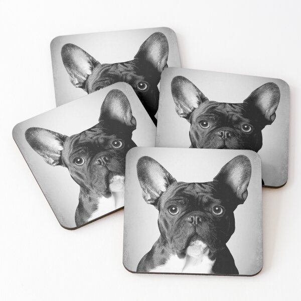 Item preview, French Bulldog dog - BW Vintage - D28 designed and sold by DecoVintage.