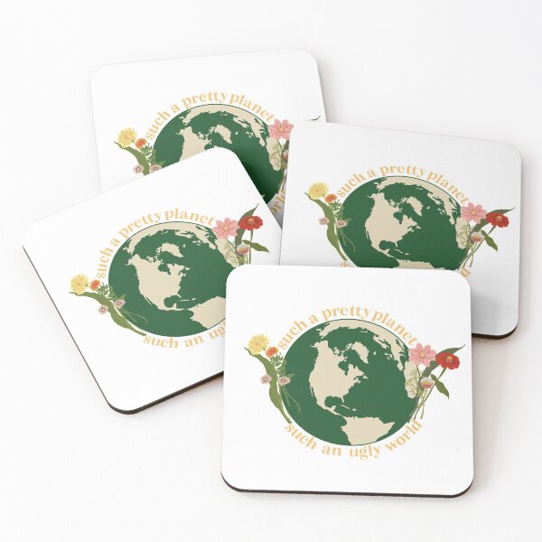 Item preview, Pretty Planet, Ugly World designed and sold by Nurhanmarie.
