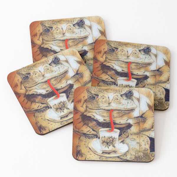 Item preview, Anne Marie Toad Has Tea designed and sold by pinkyjainpan.