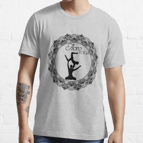 Acro Yoga Lady Base Active T-Shirt for Sale by DnlDesigns