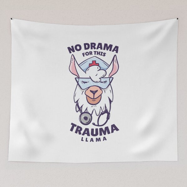 Item preview, No Drama for this, Trauma Llama designed and sold by samer11.