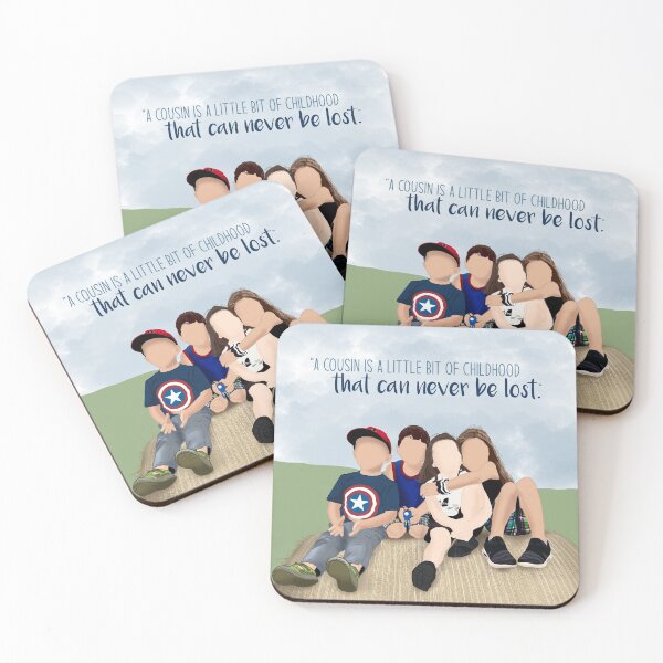Item preview, Custom cousins digital illustration   designed and sold by OKDesignCo.