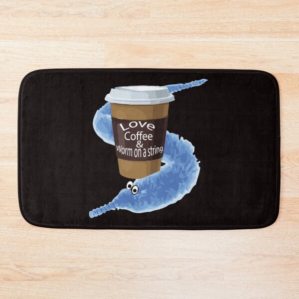 Item preview, Love Coffee & Worm on a string designed and sold by JAZTshirt.