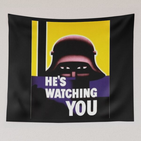 Item preview, "He's watching you" designed and sold by McCoysStore17.