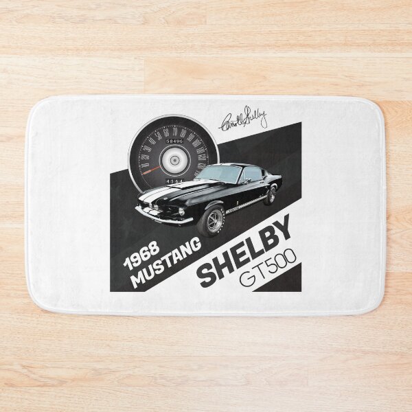 Item preview, Ford Mustang Shelby GT500 - Raven Black Retro Design designed and sold by blackwolfpixels.