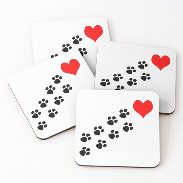Item preview, The dog steps into the heart, gift for him designed and sold by murad2020.