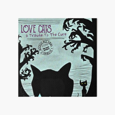 The Cure - Lovecats - Robert Smith and the Band Art Board Print