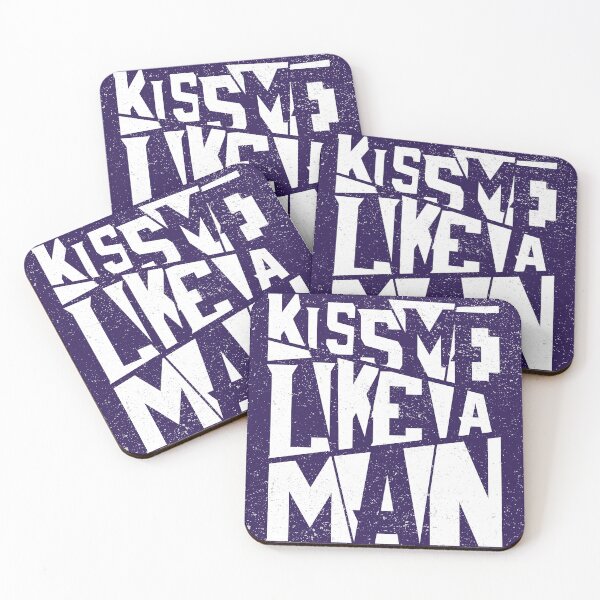 Item preview, Kiss me like a man designed and sold by ScottyWalters.
