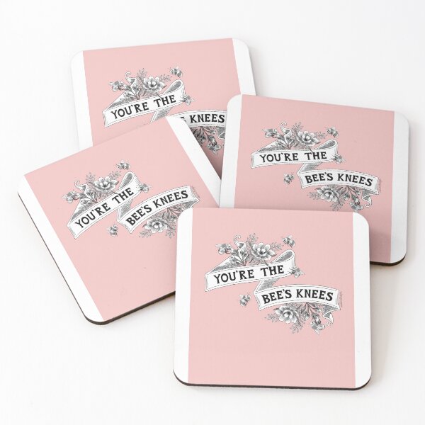 Item preview, You're The Bee's Knees (Pink) designed and sold by A Mere Design.