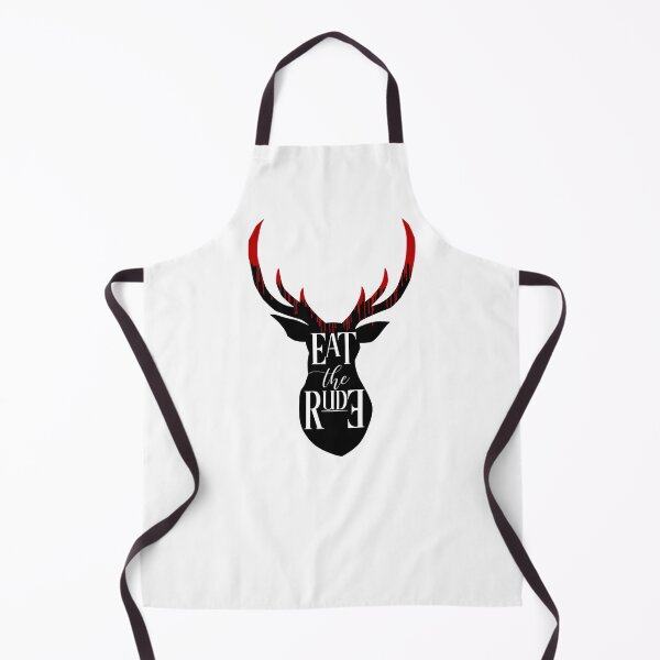 Item preview, EAT THE RUDE [BLOOD STAG] designed and sold by missfortune-art.