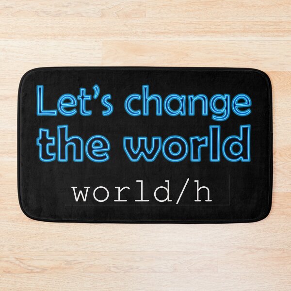 Item preview, Let's change the world (SAP) designed and sold by BurpeesEvery.