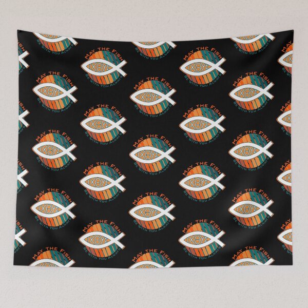 Item preview, May The Fish Be With You Always designed and sold by Rooster Syndicate.