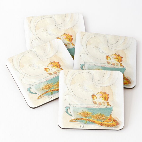 Item preview, Dandelion Tea Dragon designed and sold by Kit Steele.