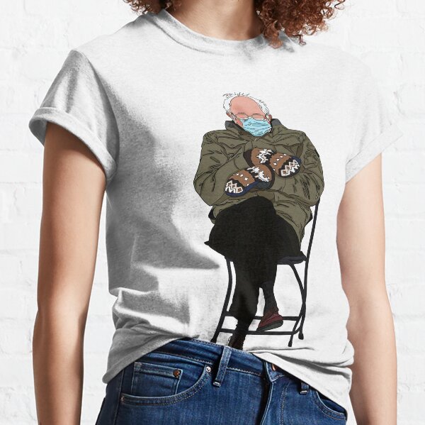 bernie mitten t shirt