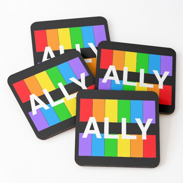 Item preview, Equality Rainbow Ally designed and sold by AtheistBecause.