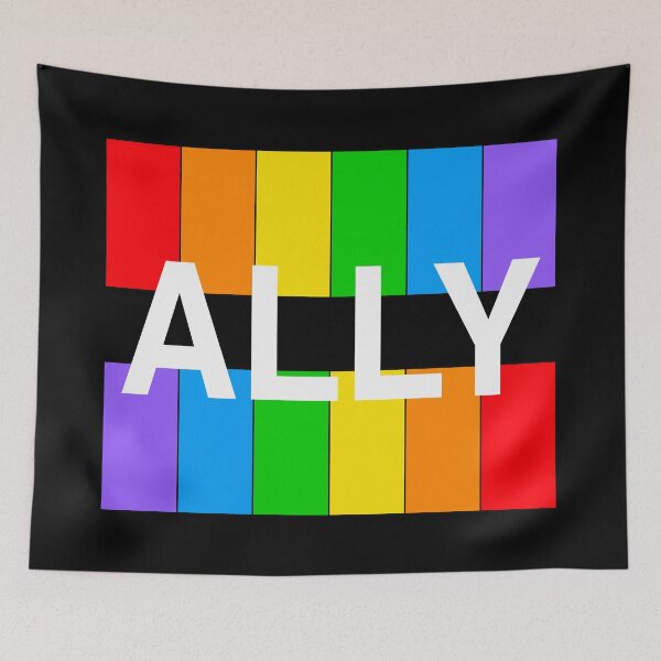 Item preview, Equality Rainbow Ally designed and sold by AtheistBecause.