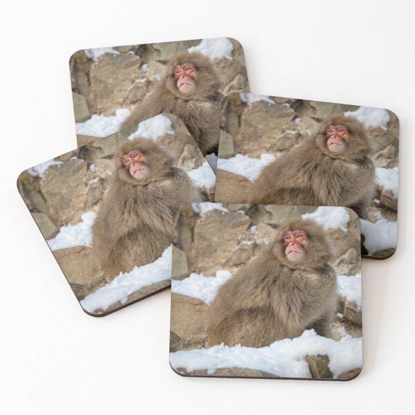 Item preview, Japanese Snow Monkey VI designed and sold by PhotoArt by Joan Carroll.