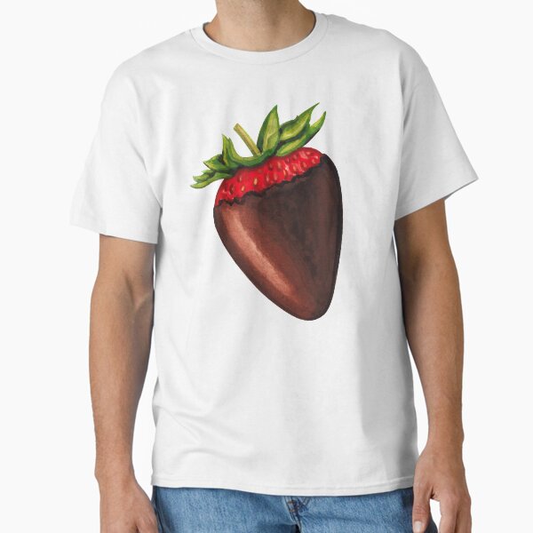 Item preview, Chocolate Covered Strawberry Pattern - White designed and sold by Kelly  Gilleran.