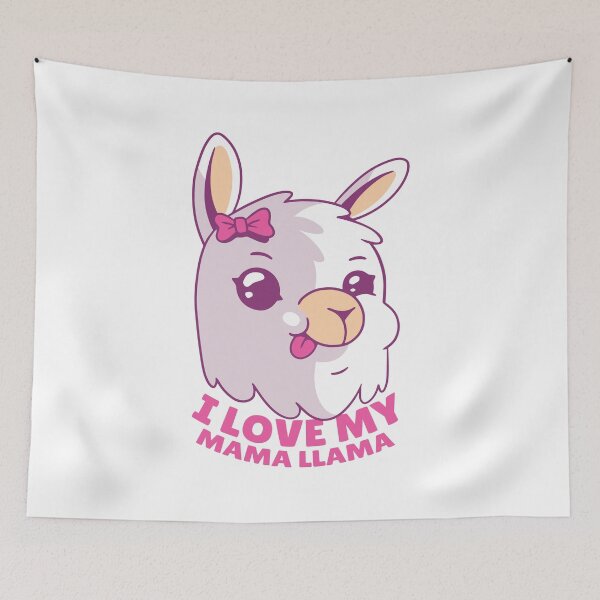 Item preview, I love my Mama llama designed and sold by samer11.