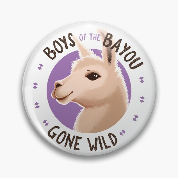 Item preview, Boys of the Bayou Gone Wild-llama designed and sold by ENPromo.
