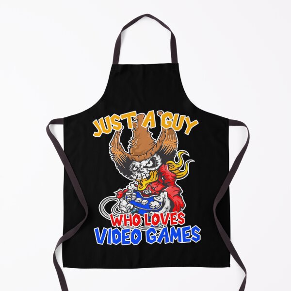 Item preview, Just a guy who loves video games, Gaming, Gamer Gift Idea designed and sold by AS-Shirts.