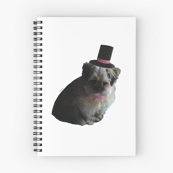 Item preview, Bella with hat and bow tie designed and sold by pawmju.