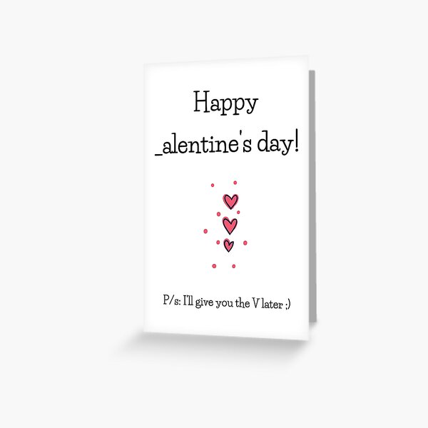 Item preview, Happy Valentine's day without V designed and sold by obinrebel.