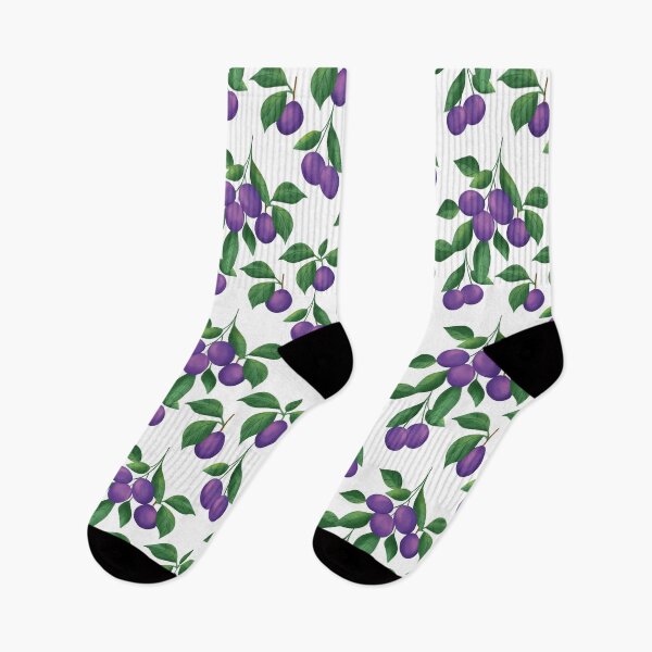 Item preview, Copy of Green plums and white flowers designed and sold by Katbydesign.