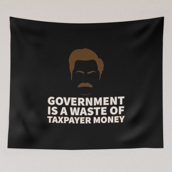 Item preview, Ron's quotes on government: Waste of taxpayer money designed and sold by grmcclure.