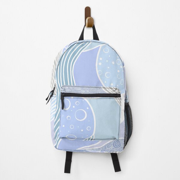 Item preview, Abstract squiggles. Blue designed and sold by primapixie.