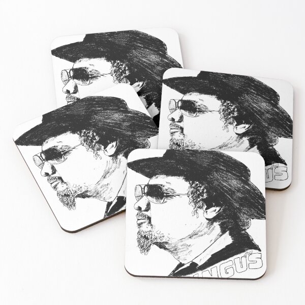 Item preview, Drawing of Charles Mingus designed and sold by Larry Jackson.