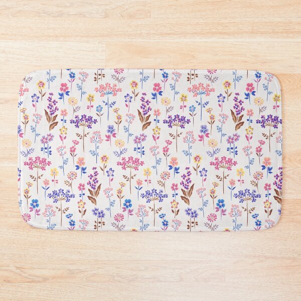 Item preview, Flower Field Off White Ditsy Floral Cottagecore Wildflowers designed and sold by patternandcraft.
