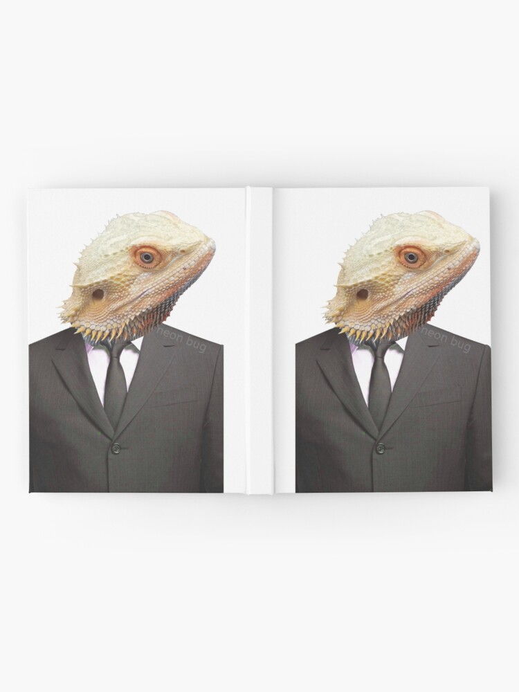 bearded dragon in tuxedo