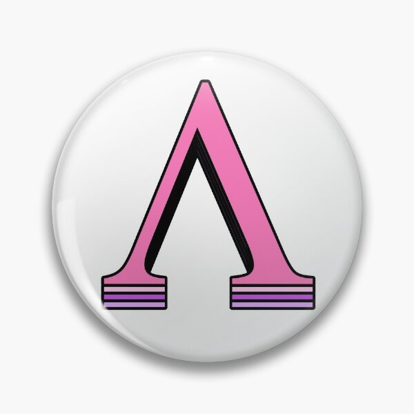 Item preview, Lambda (pink + purple) designed and sold by sarahrose20.