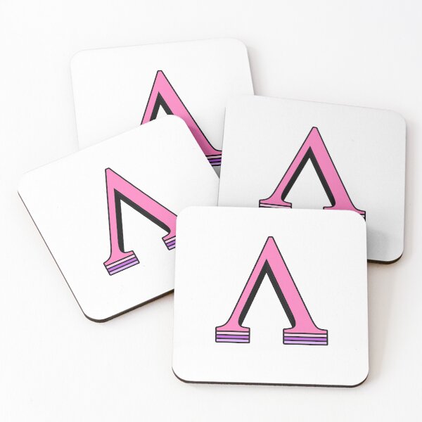 Item preview, Lambda (pink + purple) designed and sold by sarahrose20.