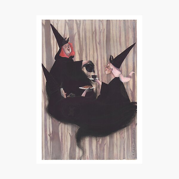 Agnes's always late! Photographic Print
