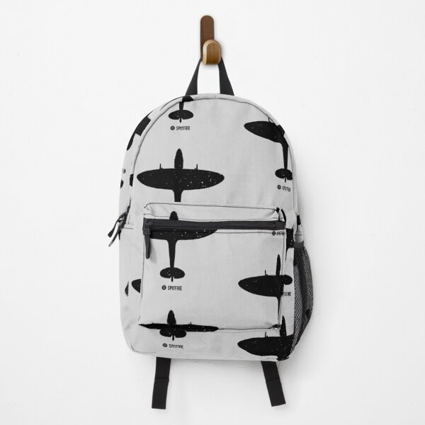 Item preview, RAF Spitfire Top View Silhouette Dark designed and sold by artbyedo.