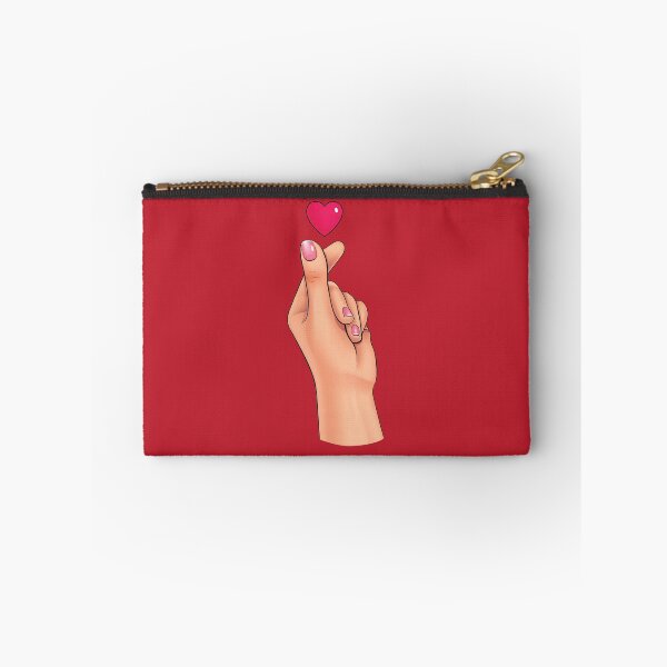 Item preview, Korean finger heart symbol means I Love You designed and sold by mashmosh.