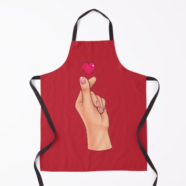 Item preview, Korean finger heart symbol means I Love You designed and sold by mashmosh.