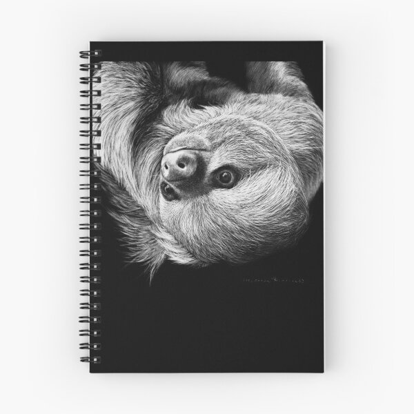 Item preview, Sloth Black and White Artwork designed and sold by MHScratchboard.