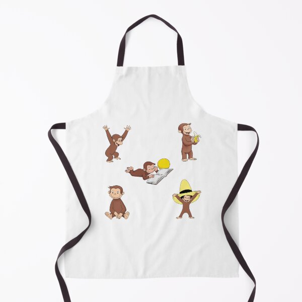 Item preview, George the curious monkey cartoon for kids pack  designed and sold by portrait4you.