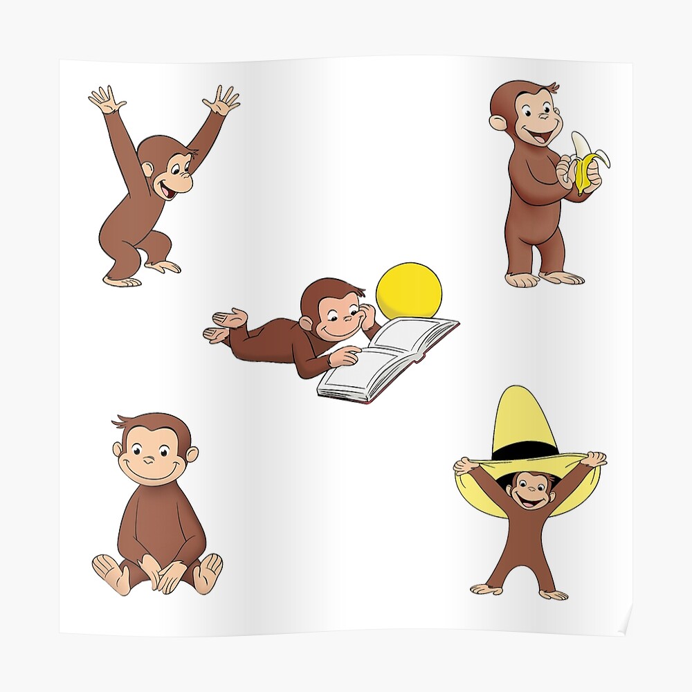 Top 114+ George monkey cartoon english - Tariquerahman.net