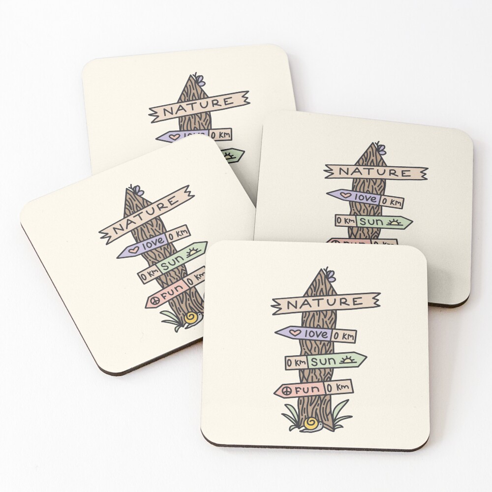Item preview, Coasters (Set of 4) designed and sold by critterscreates.