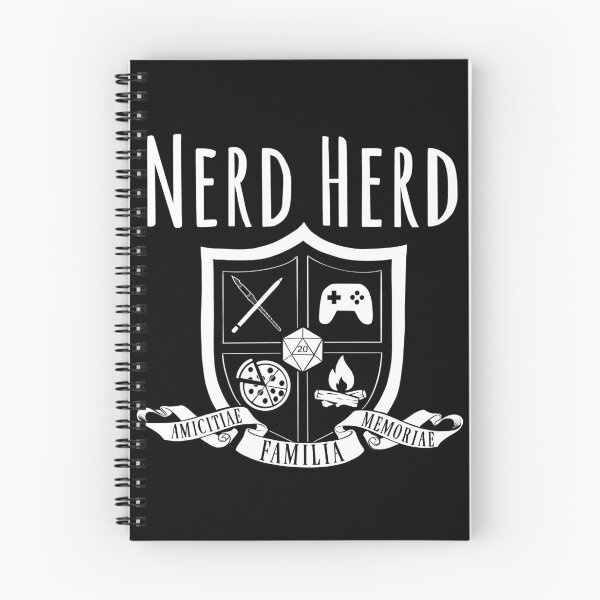 Item preview, Nerd Herd Emblem (with Title) designed and sold by bubblelazer.