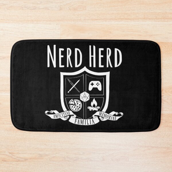 Item preview, Nerd Herd Emblem (with Title) designed and sold by bubblelazer.