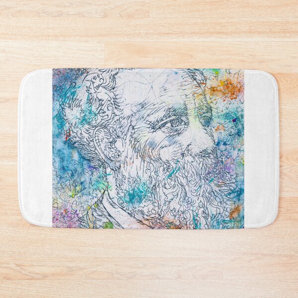 Item preview, JULES VERNE watercolor and pencil portrait .1 designed and sold by lautir.