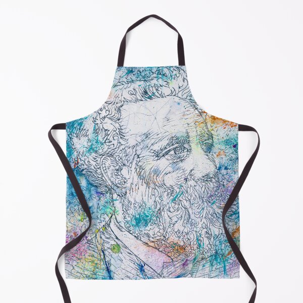 Item preview, JULES VERNE watercolor and pencil portrait .1 designed and sold by lautir.