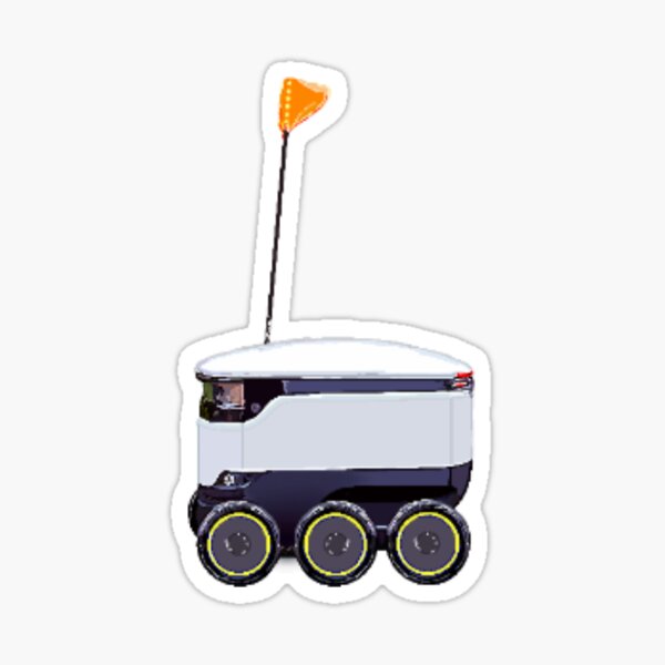 Vista previa del artículo con la obra «robot de comida», diseñado y vendido por cevaughann.