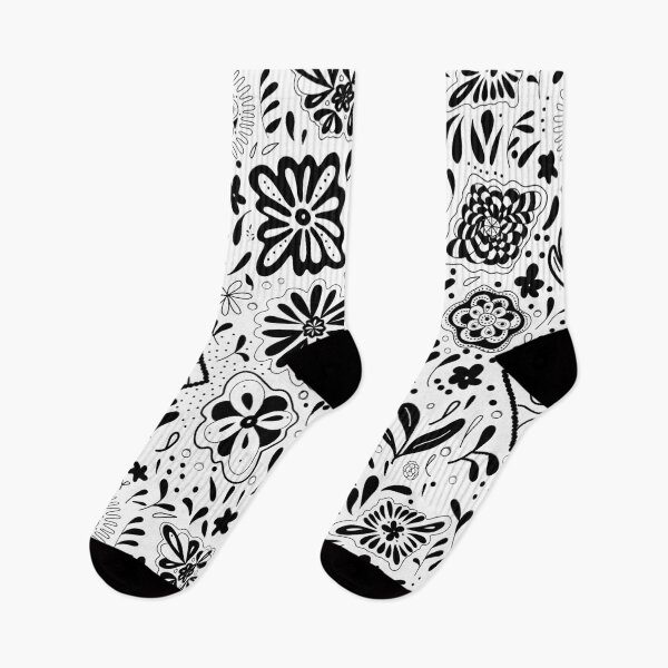 Item preview, Black and White Hand Drawn Doodle Art Design designed and sold by NancyMerkle.