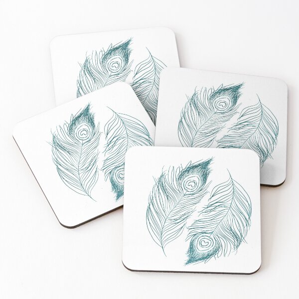 Item preview, Teal feathers designed and sold by SJAPhoto.